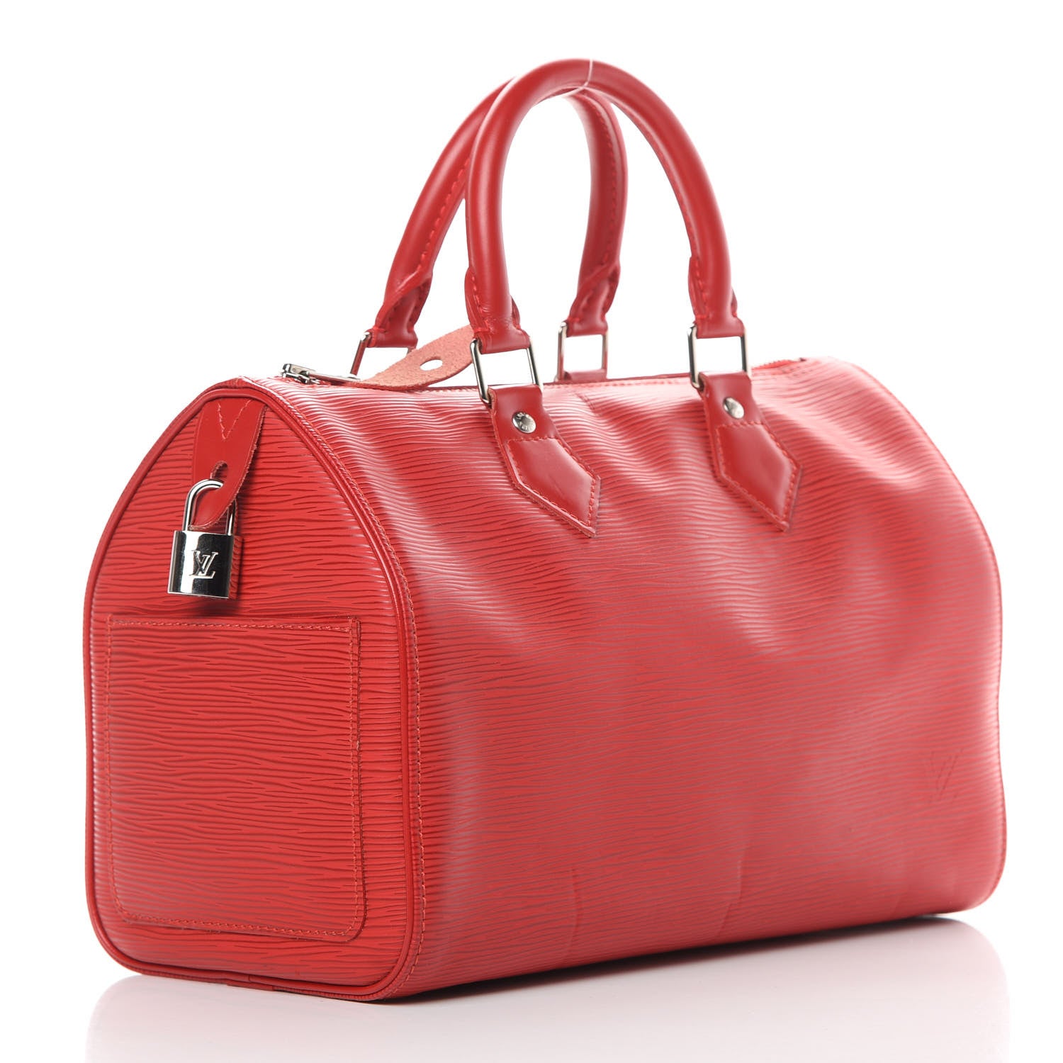 Louis Vuitton Epi Speedy 30 Rouge 3 of 16
