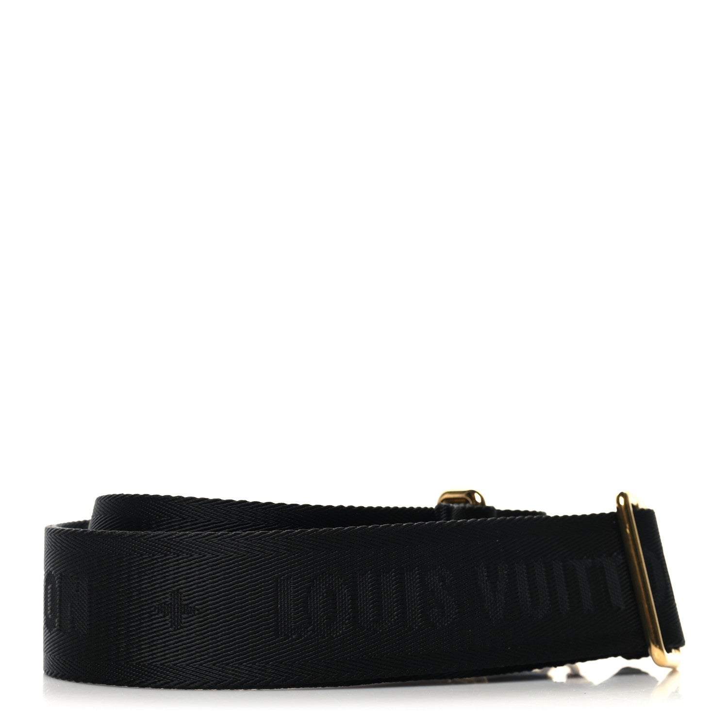 Louis Vuitton Nylon Multi Pochette Accessories Bandouliere Shoulder Strap Black 2 of 4