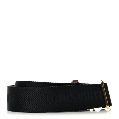 Louis Vuitton Nylon Multi Pochette Accessories Bandouliere Shoulder Strap Black 2 of 4