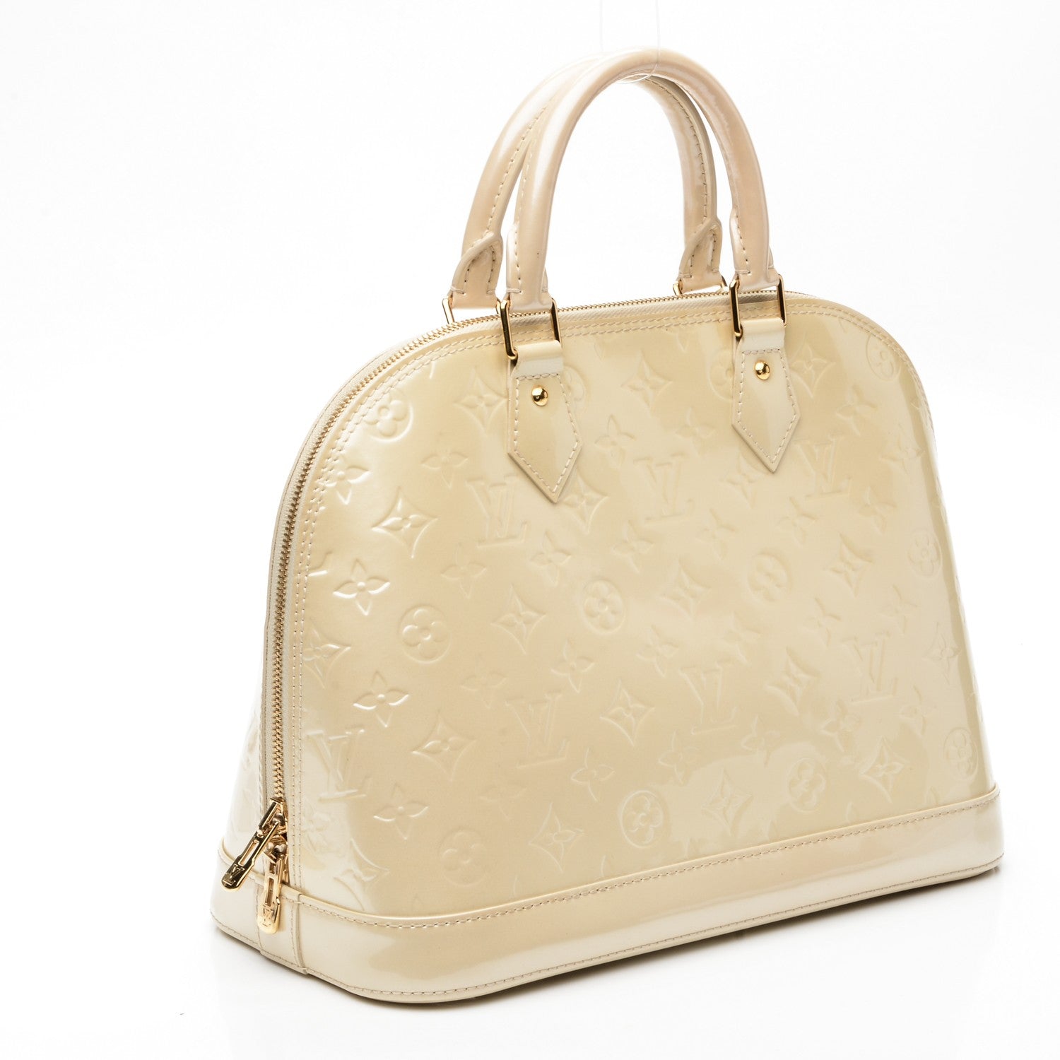 Louis Vuitton Vernis Alma PM Blanc Corail 3 of 7