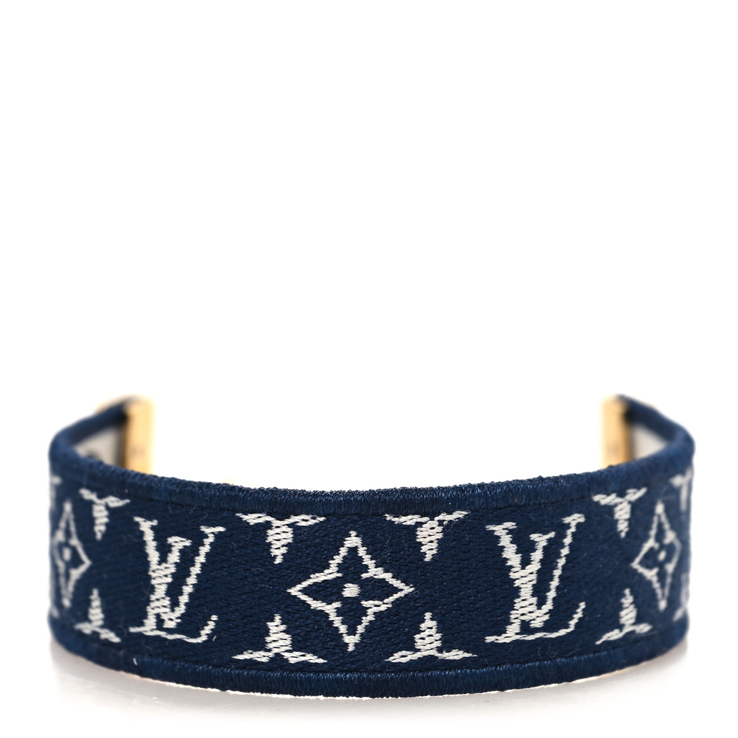 Woven LV Buddy Bracelet Bleu Marine