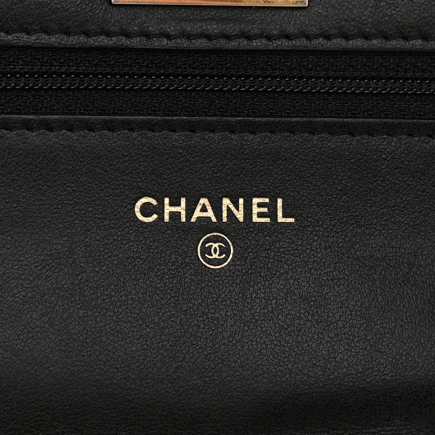 Aged Calfskin Quilted Reissue Wallet On Chain WOC Black