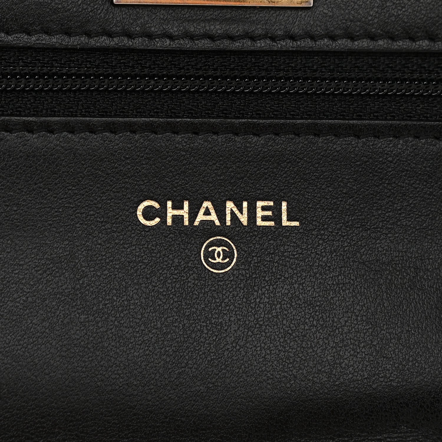 Chanel Aged Calfskin Quilted Reissue Wallet On Chain WOC Black 6 of 10