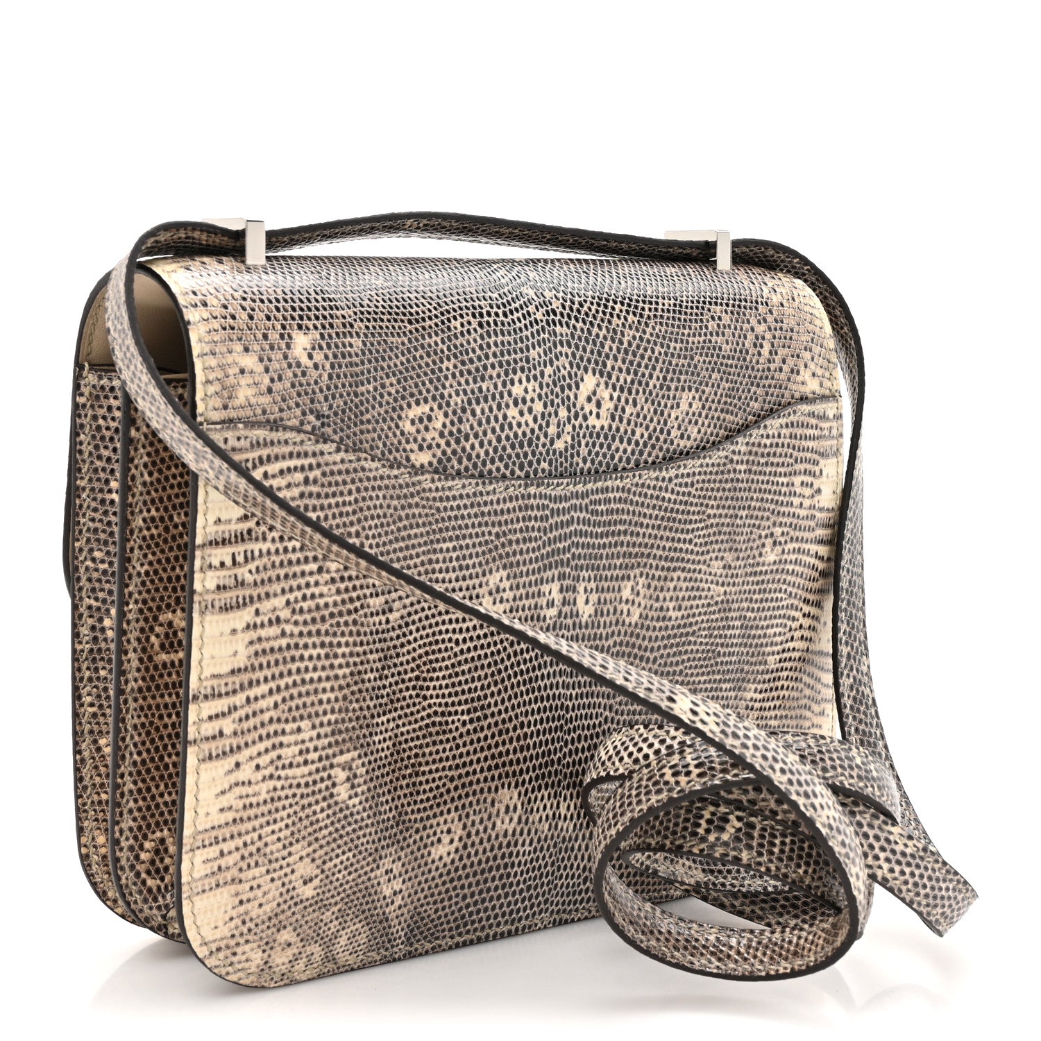 Hermes Lizard Constance 18 Ombre 3 of 13