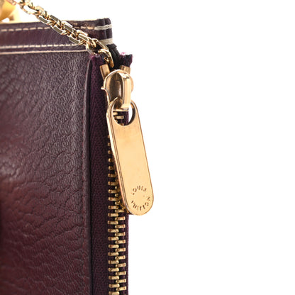 Louis Vuitton Suhali Key Pouch Prune 12 of 13