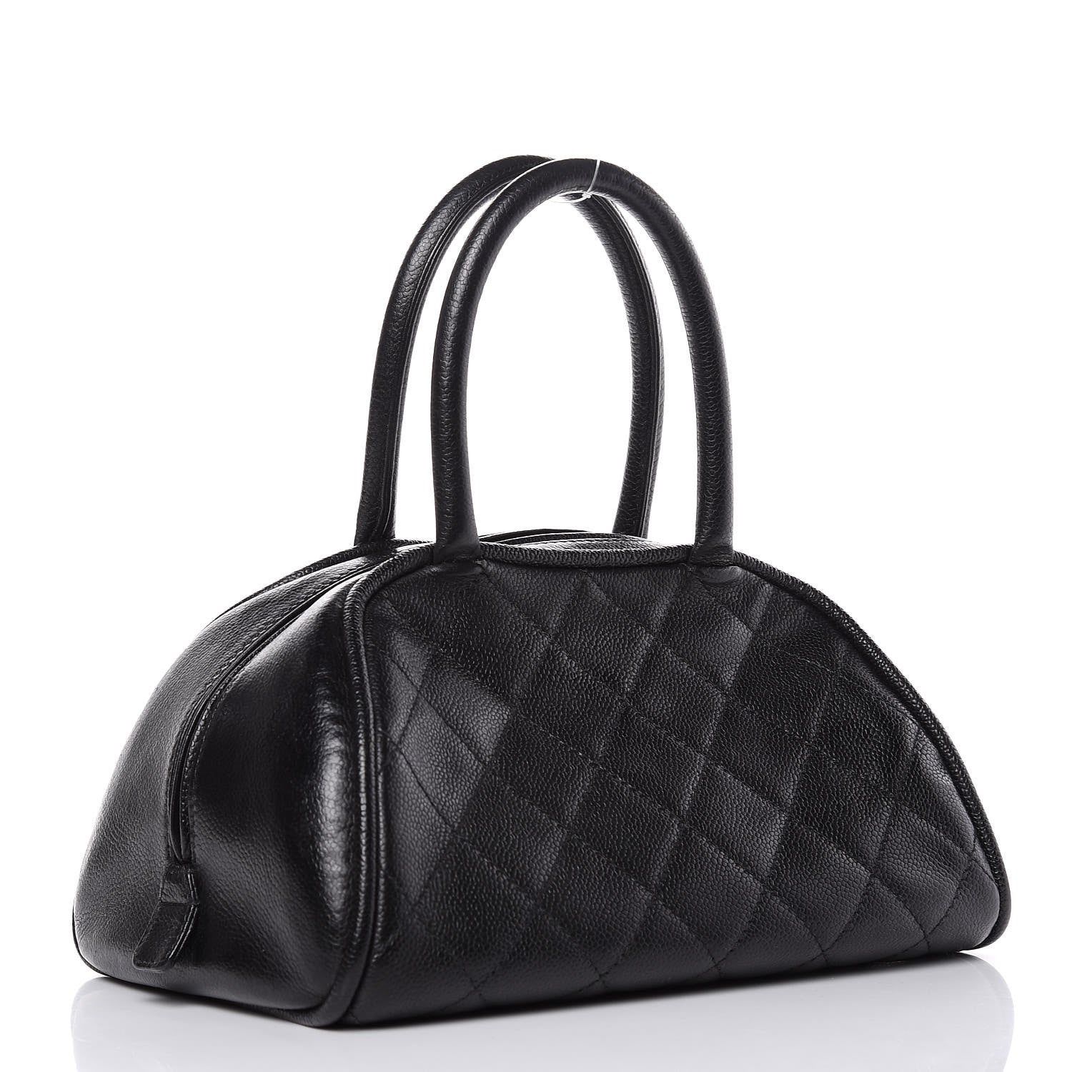 Chanel Caviar Quilted Small Bowler Black 3 of 11