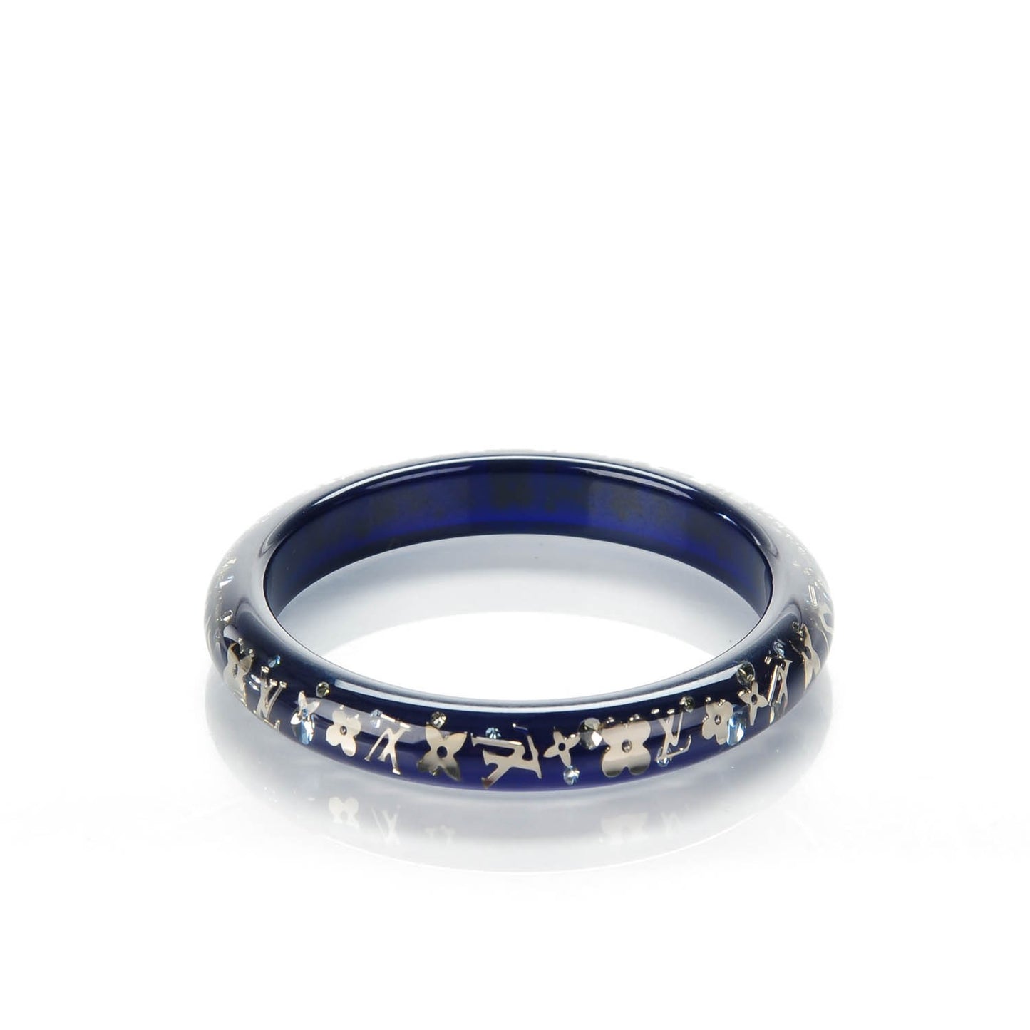 Resin Swarovski Small Inclusion Bracelet PM Marine