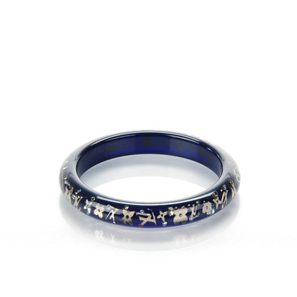 Louis Vuitton Resin Swarovski Small Inclusion Bracelet PM Marine 3 of 5
