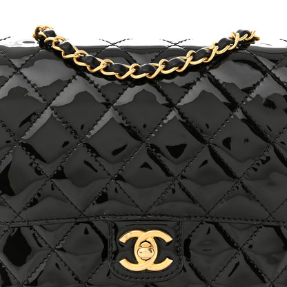 Chanel Patent Quilted Small Flap Black 8 of 12