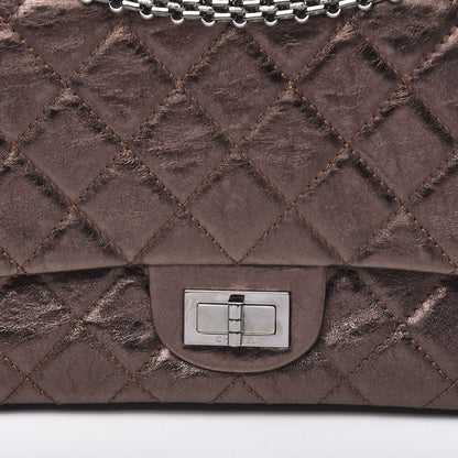 Chanel Metallic Aged Calfskin Quilted 2.55 Reissue 227 Flap Bronze 9 of 12