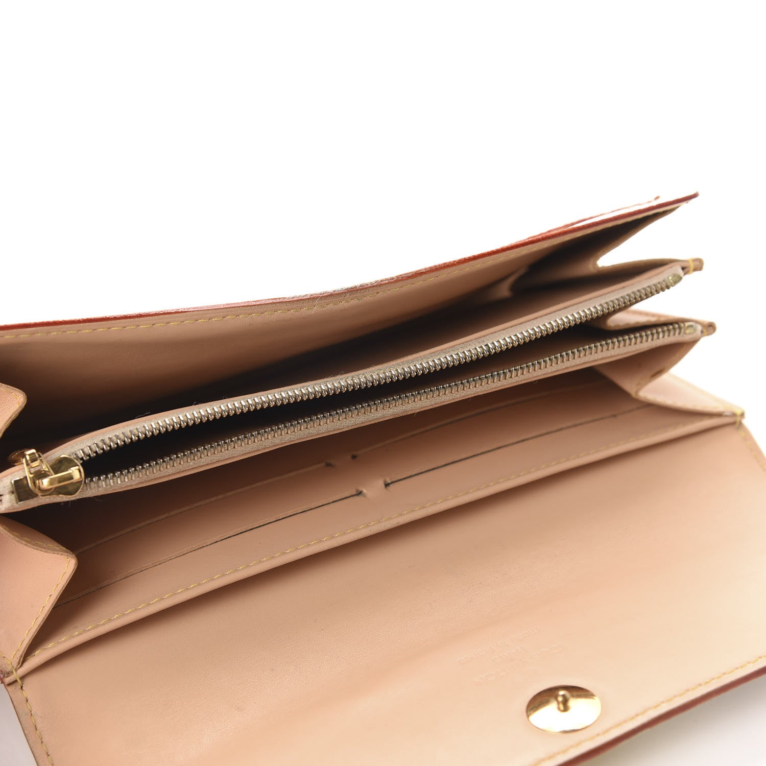 Louis Vuitton Monogram Multicolor Sarah Wallet White 5 of 10