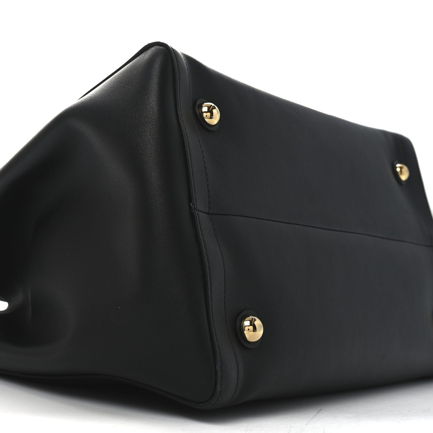 Calfskin Vlogo Medium Antibes Tote Black