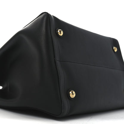 Valentino Garavani Calfskin Vlogo Medium Antibes Tote Black 8 of 9