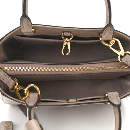 Louis Vuitton Empreinte Monogram Giant Montaigne BB Tourterelle Creme 5 of 9