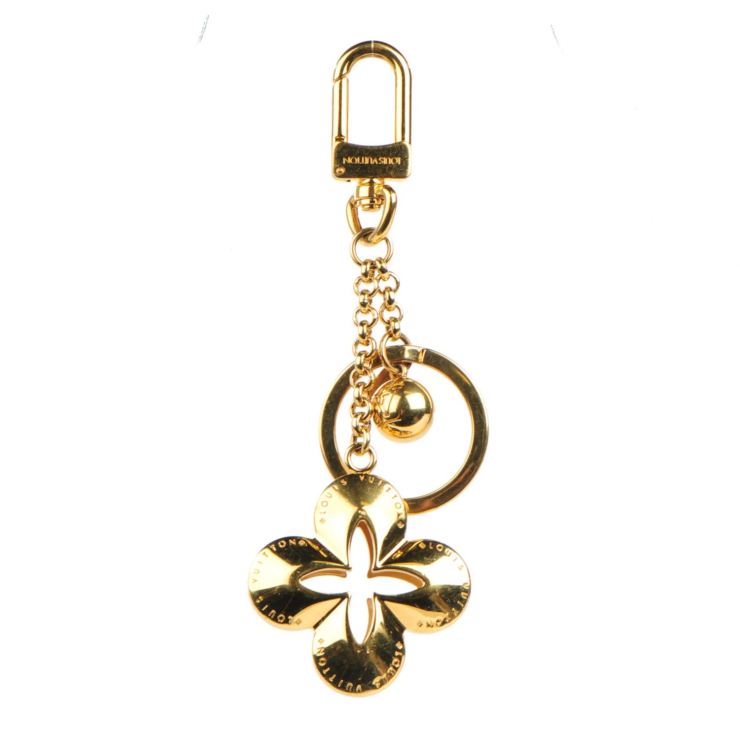 Louis Vuitton Eclipse Key Holder Gold 1 of 5