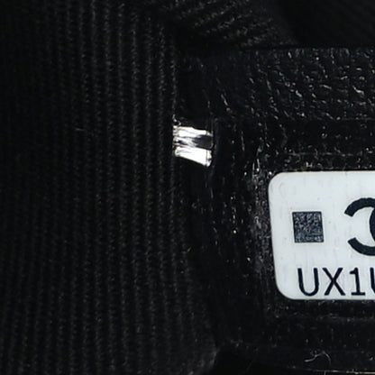 Chanel Lambskin Quilted CC Pouch With Handle Black 9 of 11