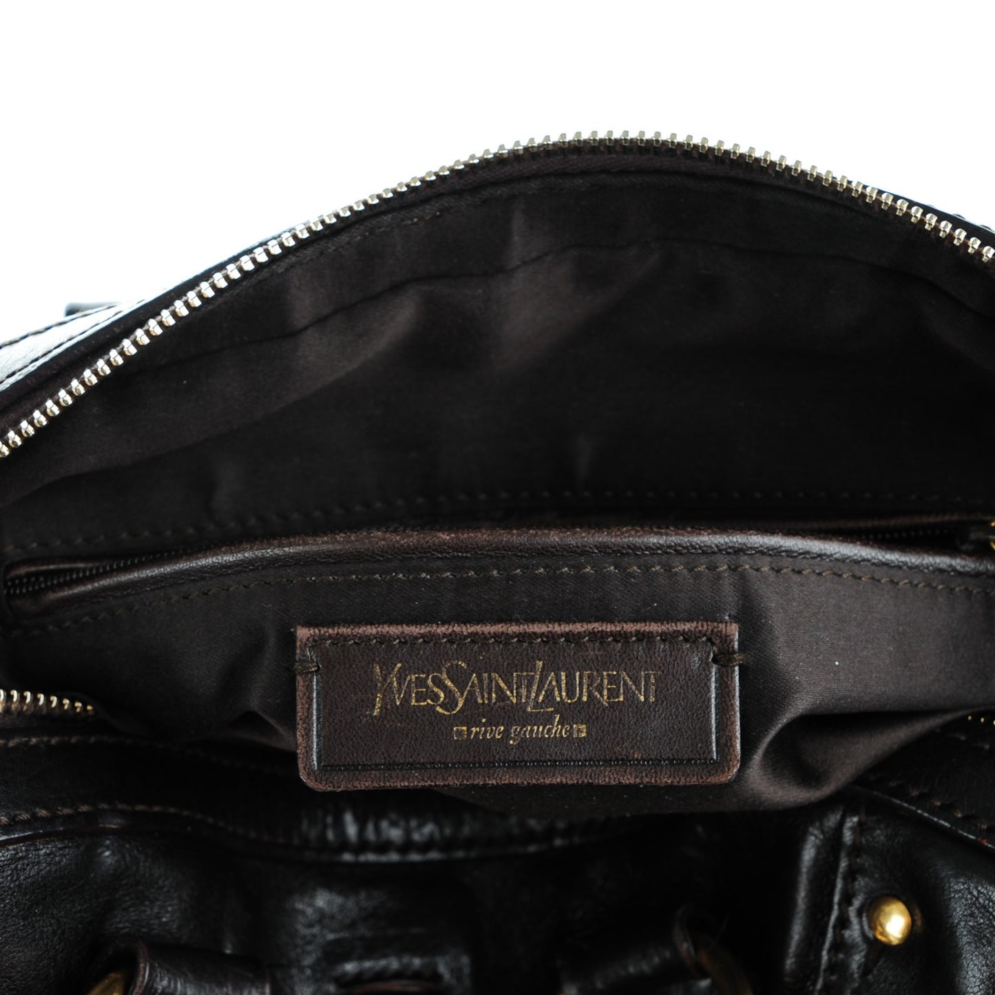 Patent Calfskin Medium Muse Chocolate