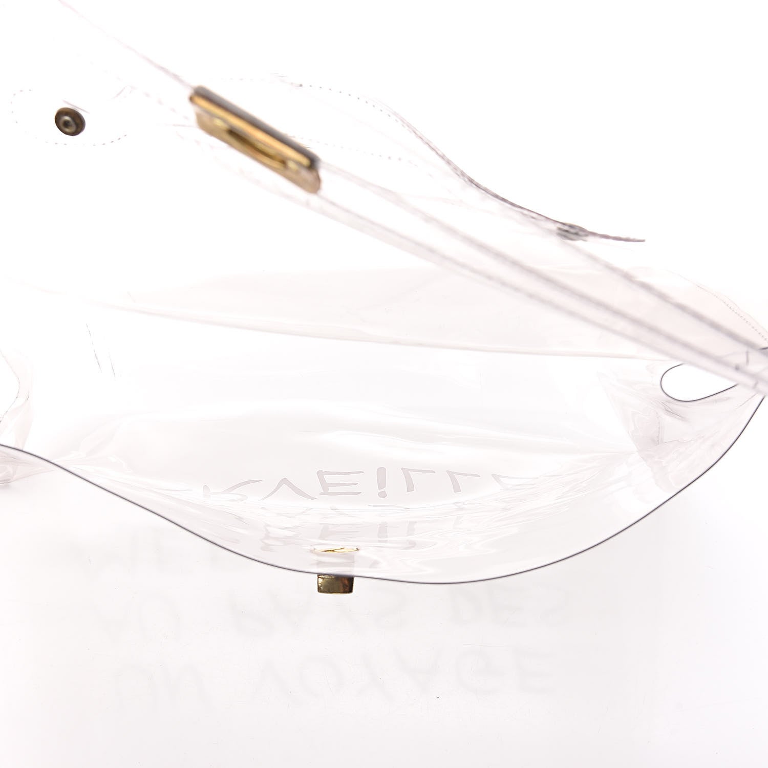 Hermes Vinyl Souvenir De L'Exposition Kelly Transparent 5 of 9