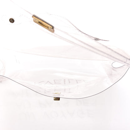 Hermes Vinyl Souvenir De L'Exposition Kelly Transparent 5 of 9