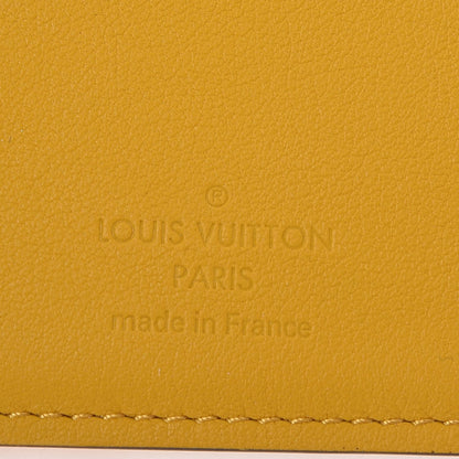 Louis Vuitton Taurillon Brazza Wallet Ocre 6 of 8