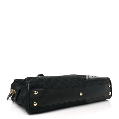 Gucci Monogram Medium New Britt Boston Black 4 of 10