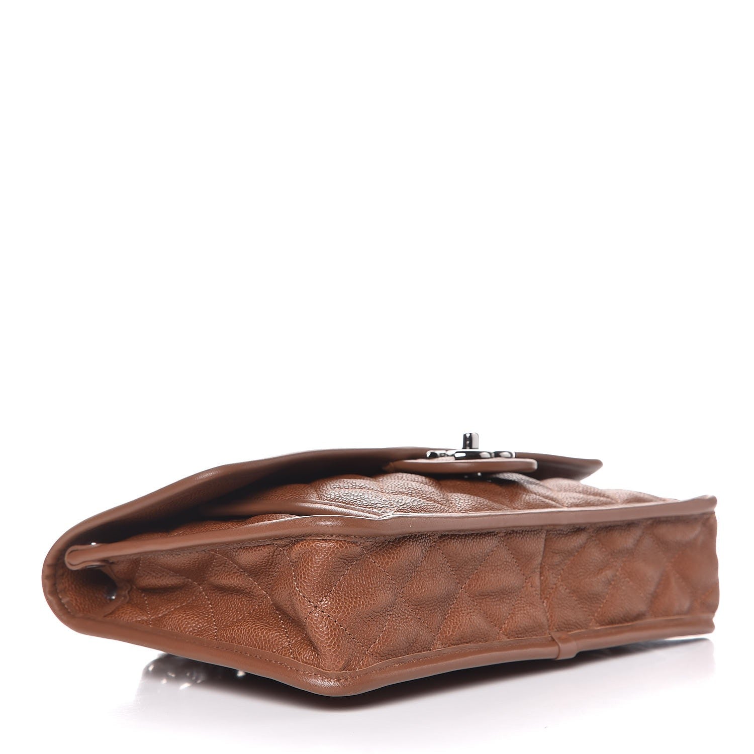 Chanel Caviar Quilted Medium French Riviera Flap Brown 4 of 8