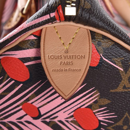Louis Vuitton Monogram Jungle Dots Speedy 30 Sugar Pink Poppy 6 of 7
