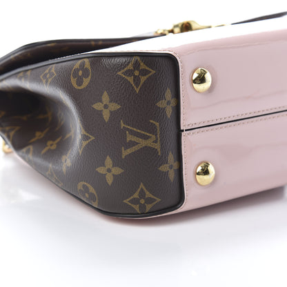 Louis Vuitton Patent Calfskin Monogram Cherrywood PM Rose Ballerine 10 of 13