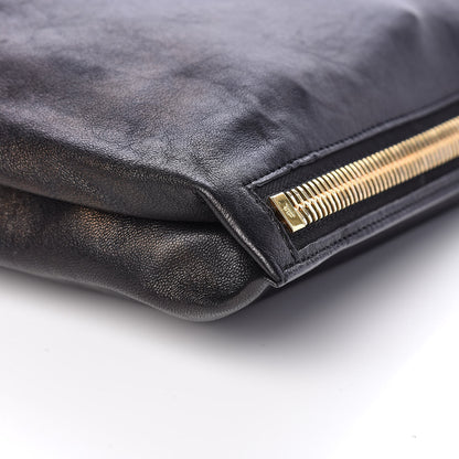 Tom Ford Ramskin Large Alix Padlock Zip Shoulder Bag Black 6 of 8