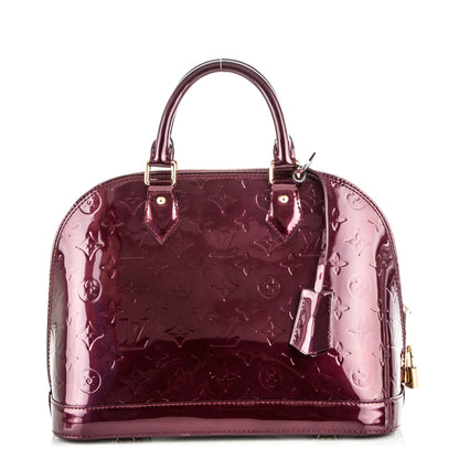 Louis Vuitton Vernis Alma PM Rouge Fauviste 1 of 6
