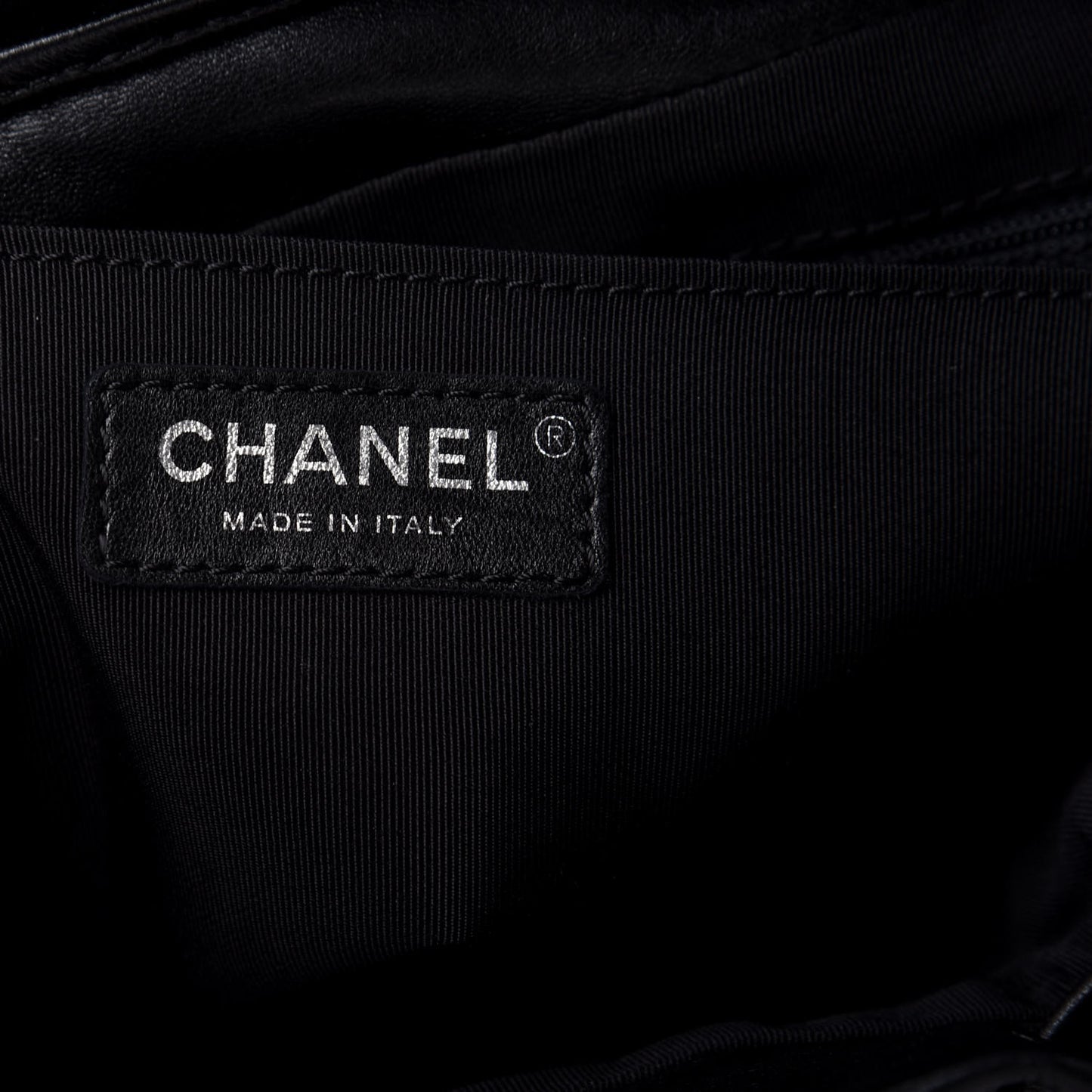 Lambskin Quilted Large Urban Spirit Backpack Black
