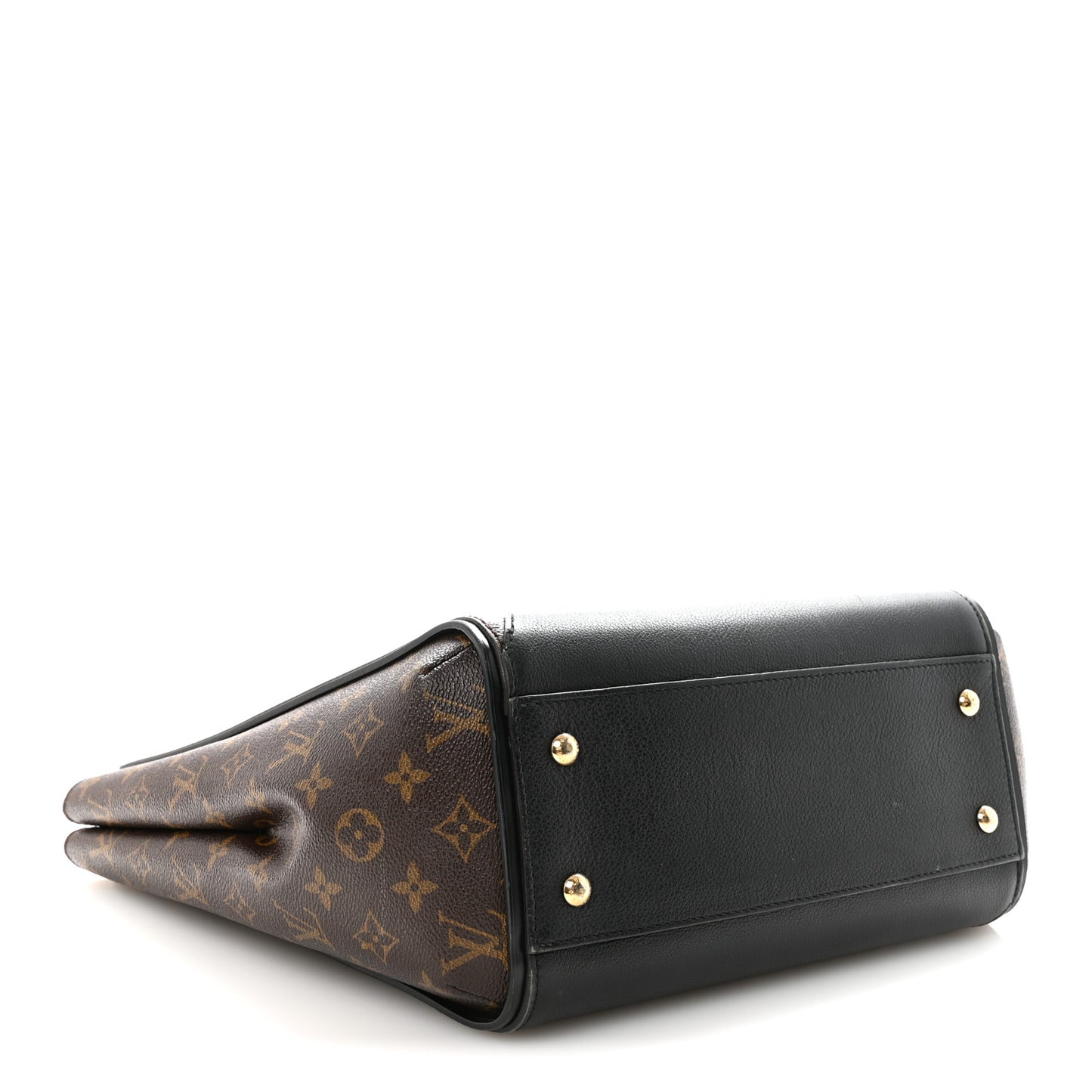 Calfskin Monogram Kimono Tote Black