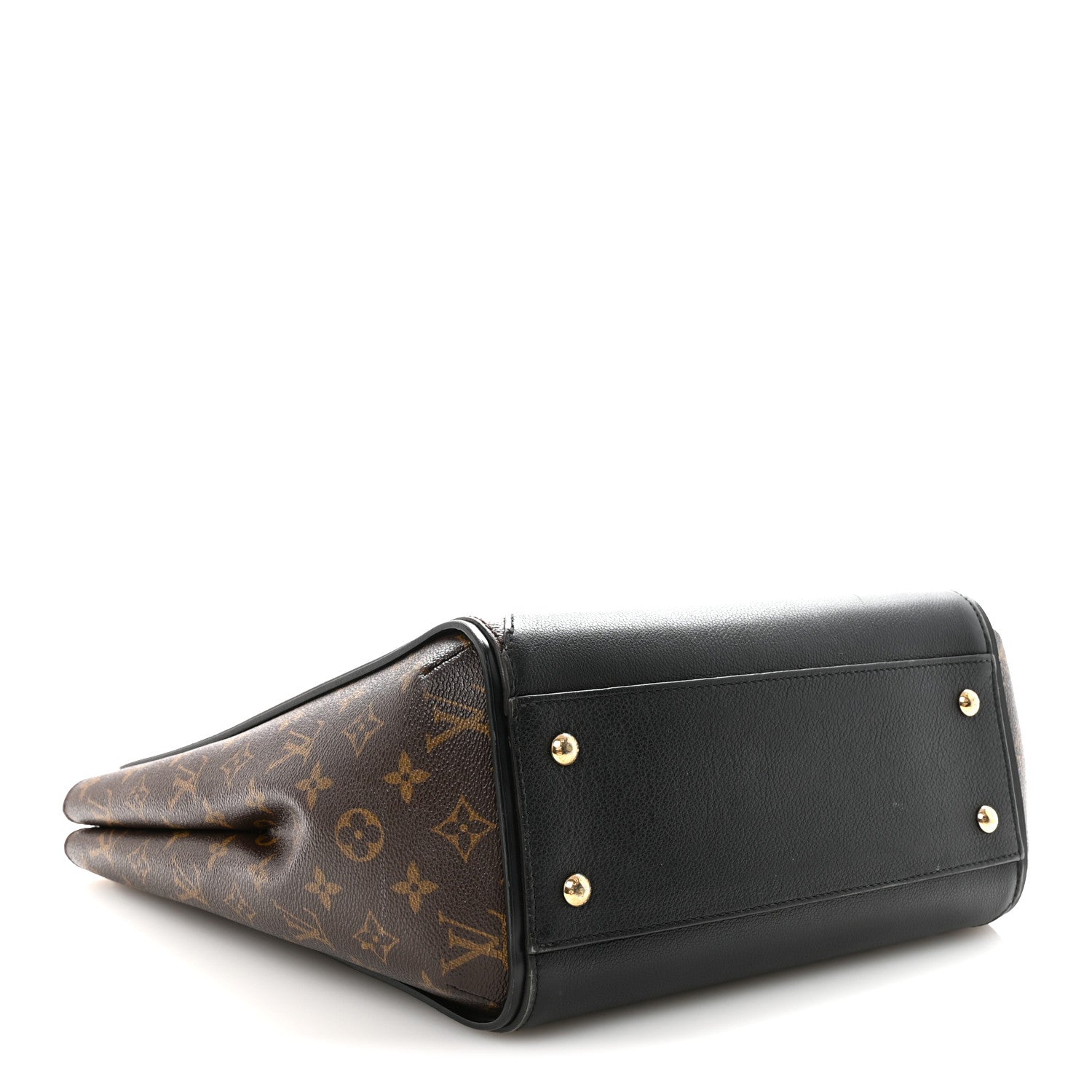 Louis Vuitton Calfskin Monogram Kimono Tote Black 4 of 9