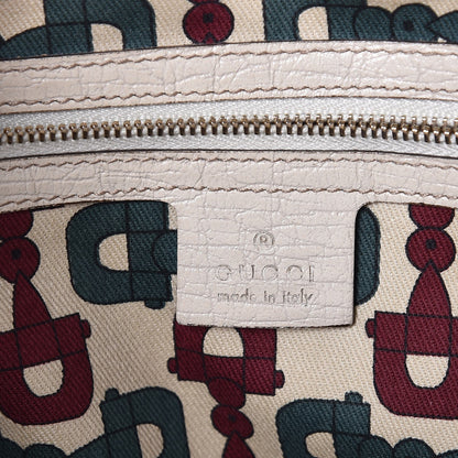 Gucci Monogram Medium Jolicoeur Tote White 6 of 14