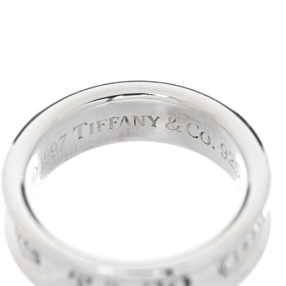 Tiffany Sterling Silver 1837 Band Ring 60 9 4 of 4