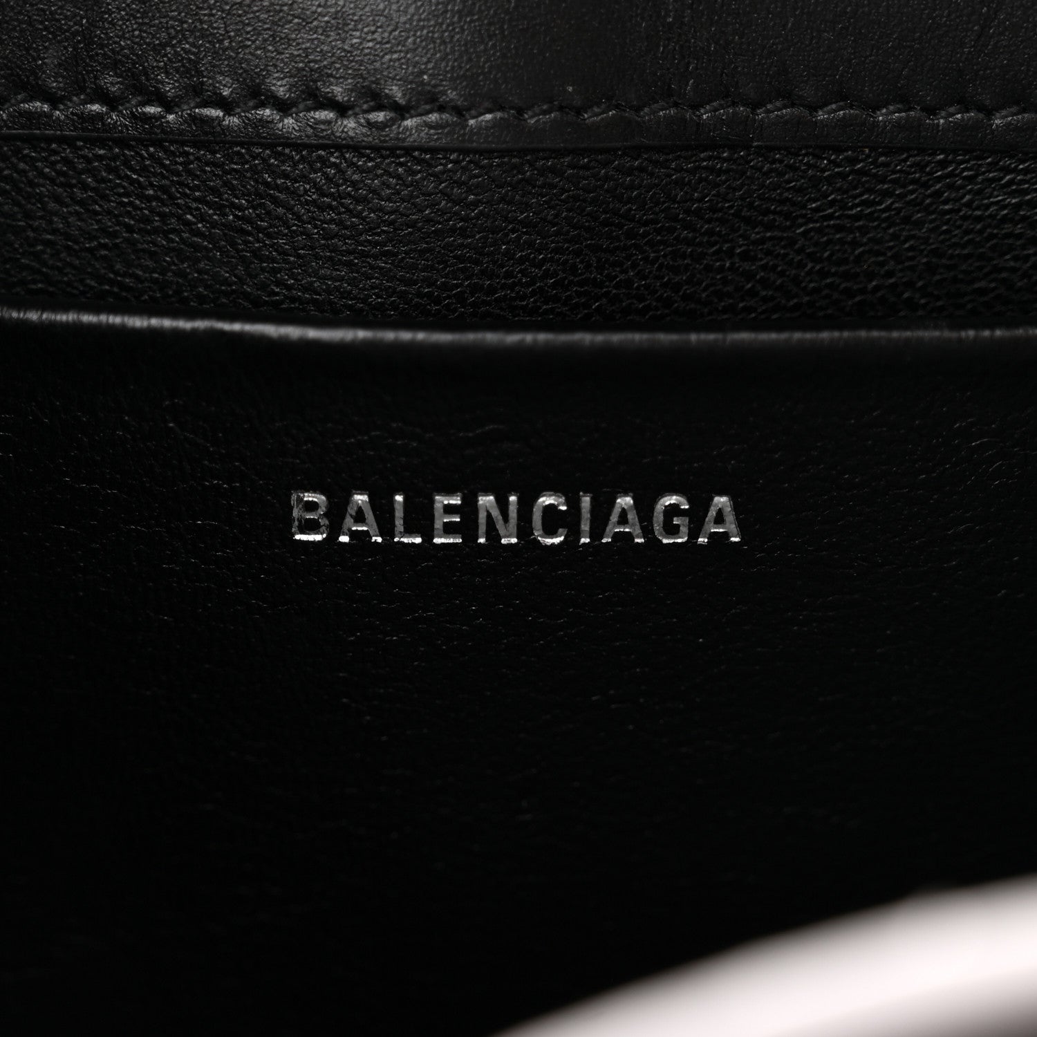 Balenciaga Box Calfskin Monochrome Small XX Flap Stretch Bag Black 6 of 9