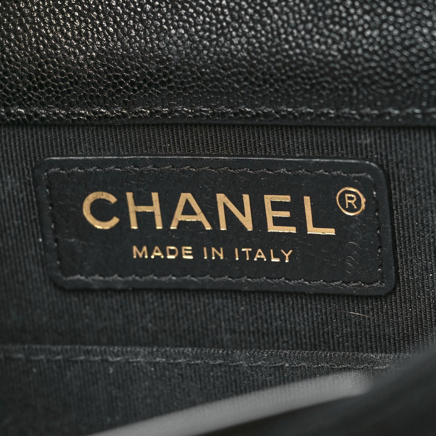 Chanel Caviar Quilted North South Boy Flap Black 7 of 11