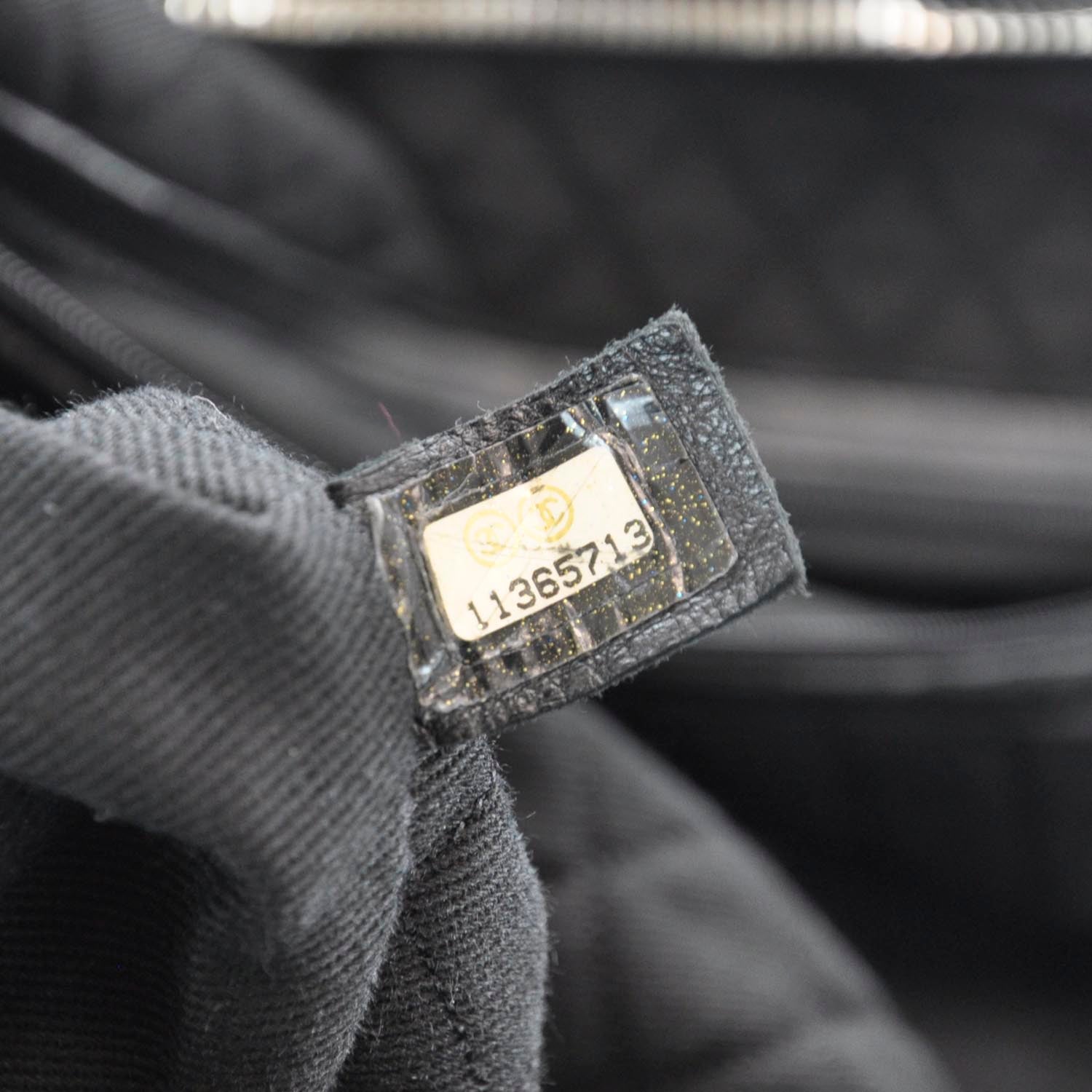 Chanel Calfskin Large Bowler Black 9 of 9