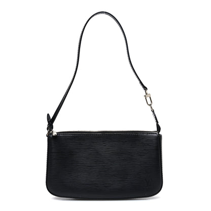 Louis Vuitton Epi Pochette Accessories NM Black 1 of 9