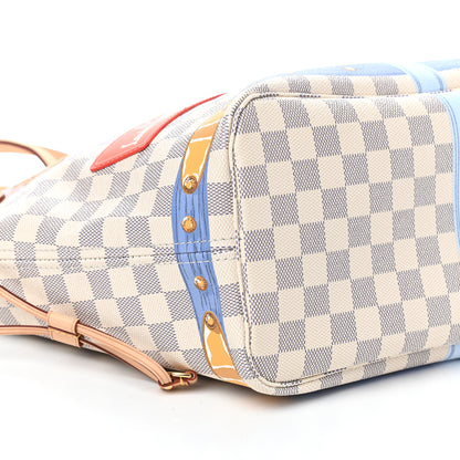 Louis Vuitton Damier Azur Summer Trunks Neo Neverfull MM 8 of 9