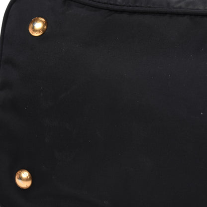 Prada Tessuto Nylon Soft Calf Tote Black 31 of 53