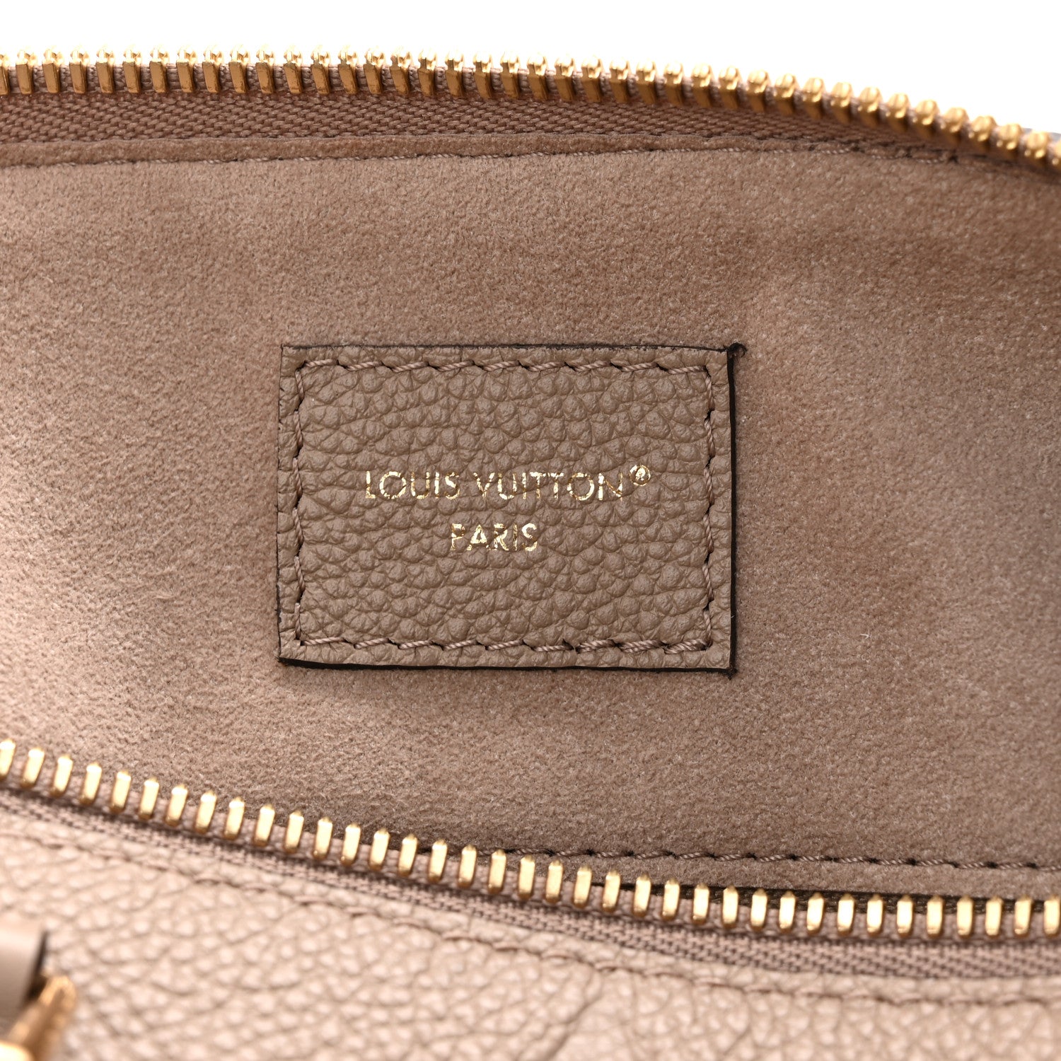 Louis Vuitton Empreinte Monogram Giant Speedy Bandouliere 25 Tourterelle 6 of 10