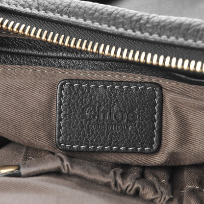 Chloe Calfskin Large Marcie Satchel Black 6 of 7