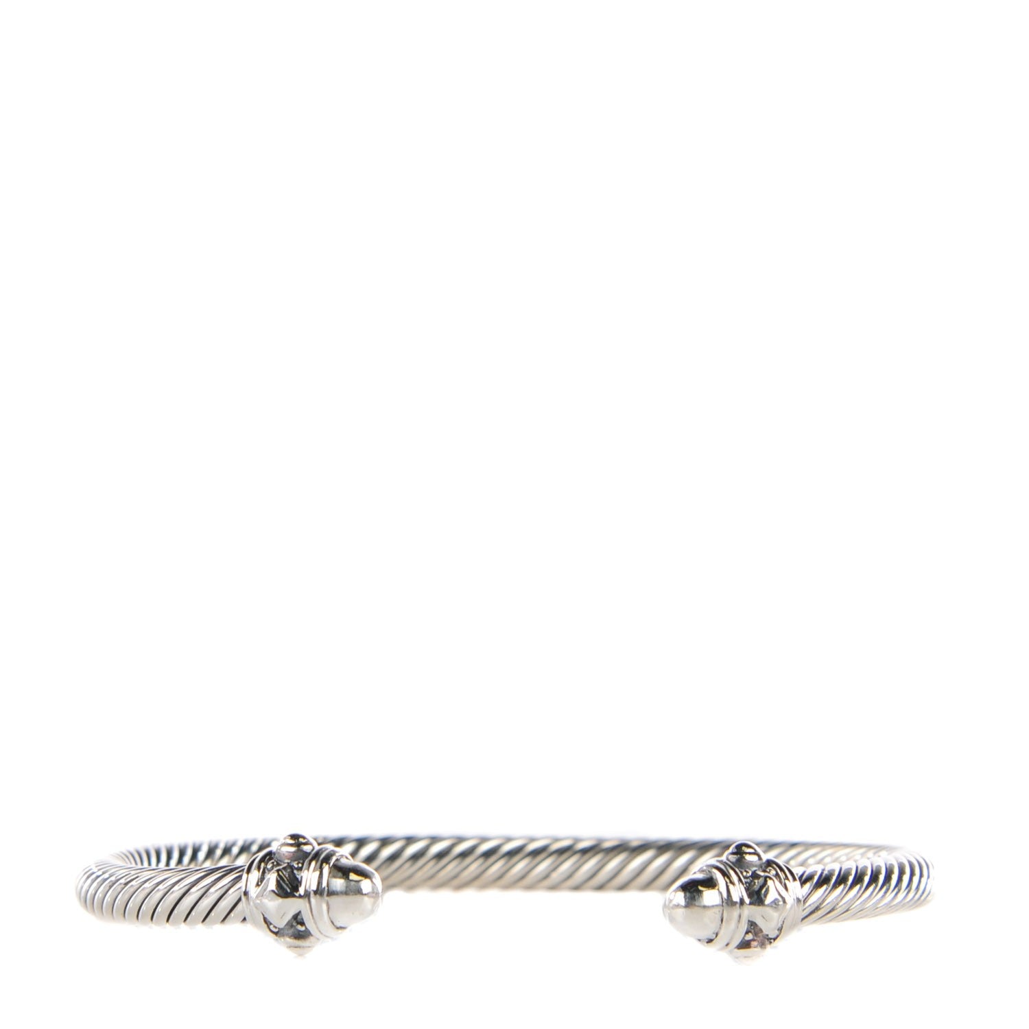 David Yurman Sterling Silver 5mm Renaissance Bracelet M 1 of 5