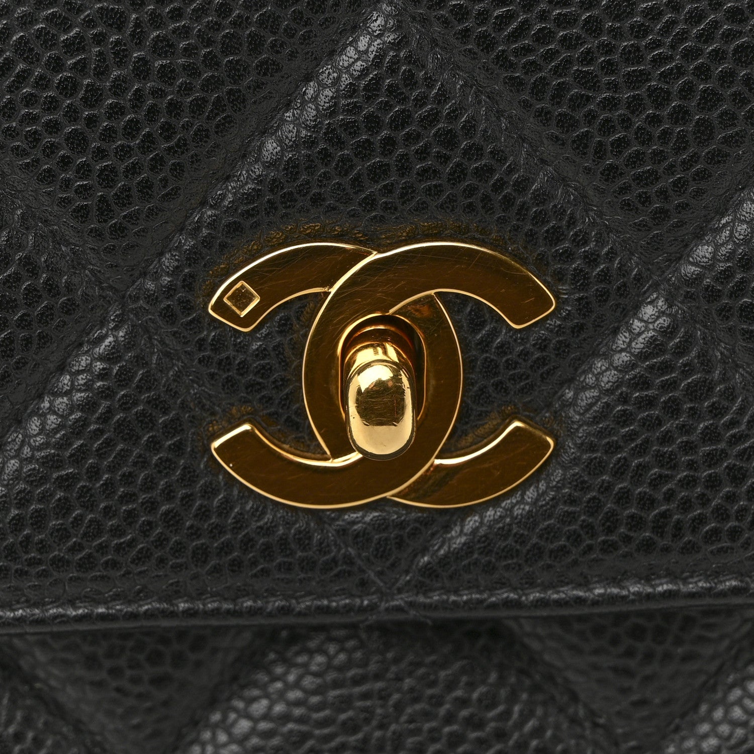 Chanel Caviar Quilted Medium Single Flap Black 9 of 15