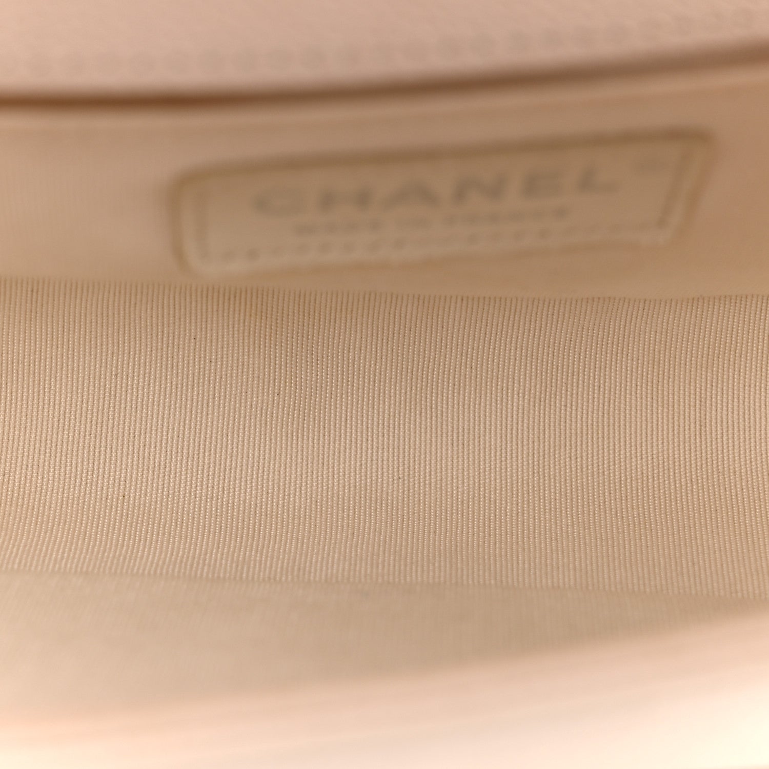 Chanel Caviar Quilted Small Boy Flap White 5 of 12