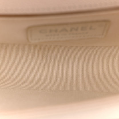 Chanel Caviar Quilted Small Boy Flap White 5 of 12