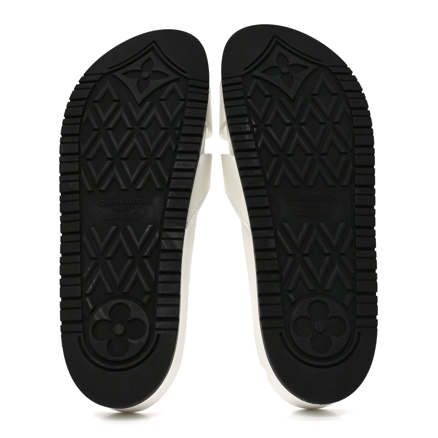 Calfskin LV Isola Sandals 40 White