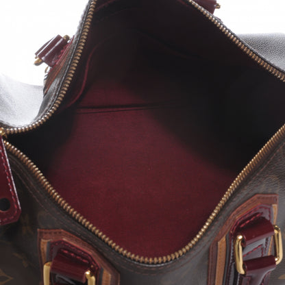 Louis Vuitton Monogram Mirage Speedy 30 Bordeaux 5 of 7
