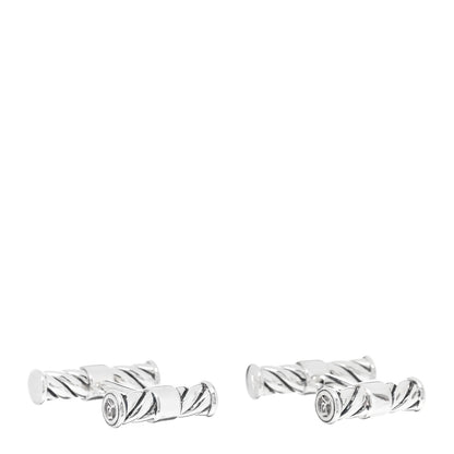 David Yurman Sterling Silver Cable Classics Cufflinks 1 of 3